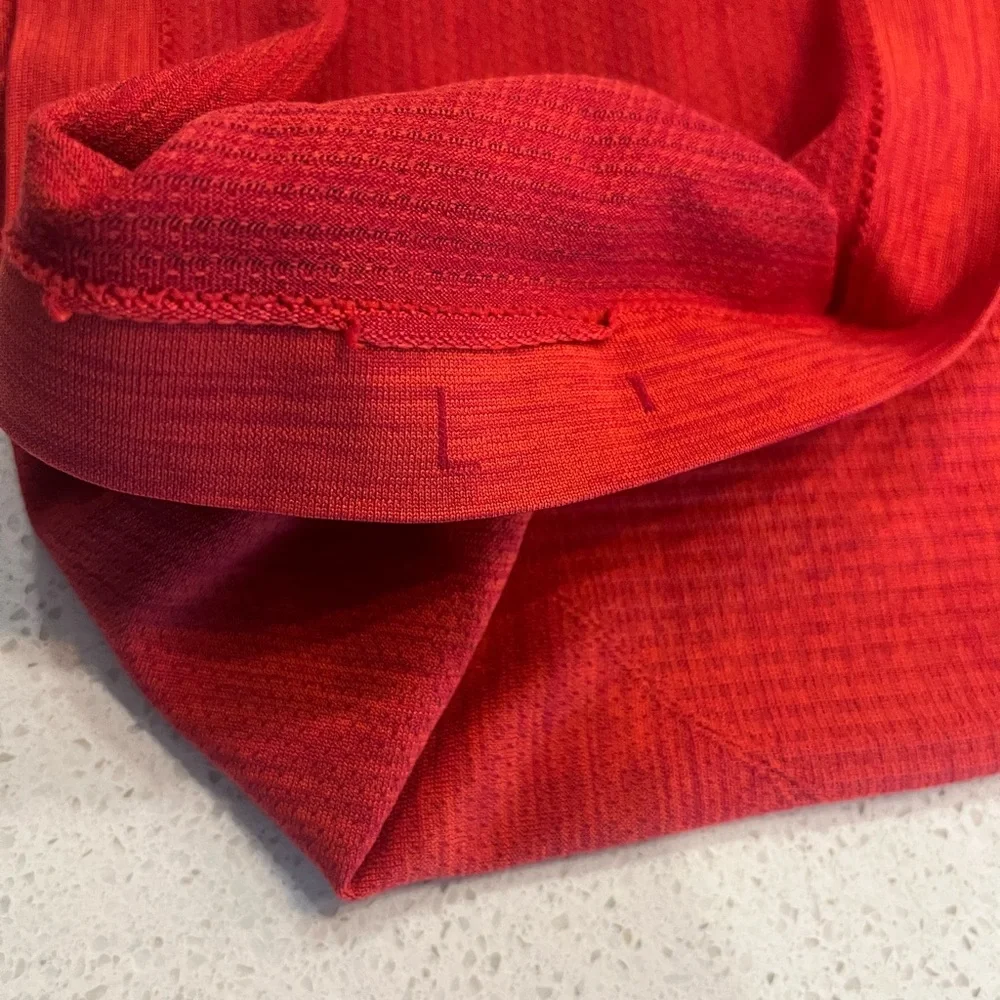lululemon athletica Vibrant Red Short Sleeve Tee - Picture 5 of 5